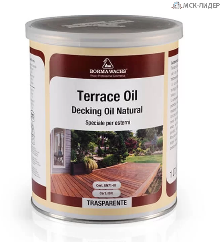 Цветное масло для террас TERRACE OIL - DECKING OIL NATURAL