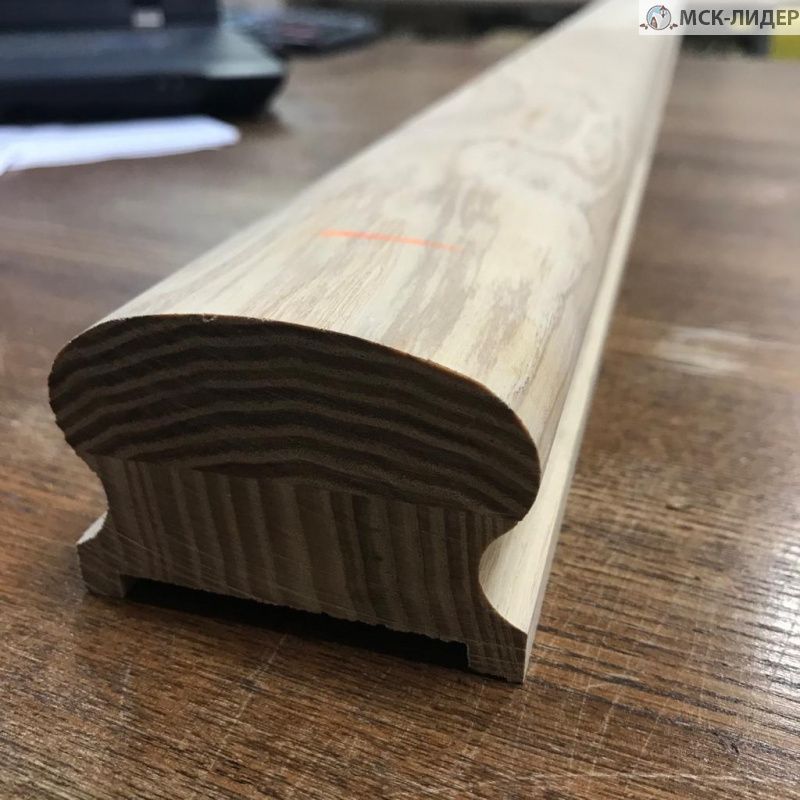 Заготовка поручень ясень 50x80
